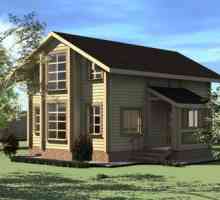 Едноетажни и двуетажни къщи с прозорец на залива най-добрите опции за снимки