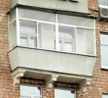 Остъкляване на балкони в сталинските къщи, инструменти, инсталационна снимка