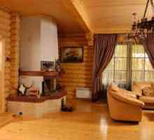 Дървени облицовки дървени къщи различни опции