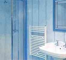 Завършване на стените на банята с пластмасови панели Как да оформите PVC панелите на стената?