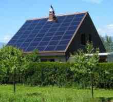 Отопление на селска къща със слънчеви панели