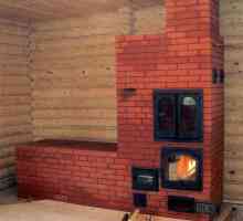 Фурна за отопление на частна дървена къща, схема