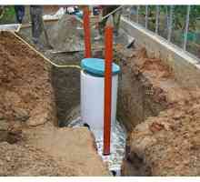 Пластмасов резервоар за канализация и монтаж на резервоари