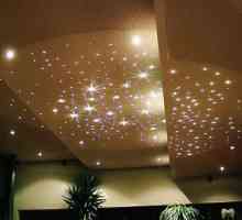 Окачен таван от гипсокартон с осветителна видеоинструкция за монтаж на гипсокартон, снимка