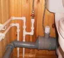 Правилното инсталиране на канализацията в къщата чрез срязване