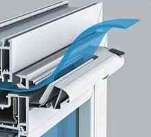 Вентил за захранващ въздух за пластмасови прозорци Вентилация на вентилацията