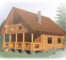 Проект за извънградски дървени къщи и популярни сгради