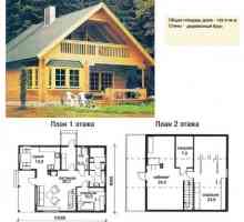 Проекти на дървени къщи до 150 кв. М и къщи 150200 кв. М техните отличителни черти