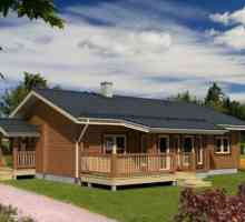 Проекти на дървени едноетажни къщи от дърво описание и снимка
