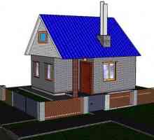 Проекти на къщи Едноетажна къща с РЗП 130 кв.м Строително обучение