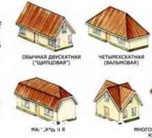 Основните видове на покрив покрив на къщата - снимки, цени и съвети на професионалисти