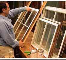 Ремонт и реконструкция на дървени прозорци със собствени ръце Подмяна на прозорци в дървени прозорци