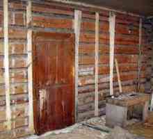 Ремонт на стени в дървена къща, ремонт на стени, ремонт на стени със собствени ръце
