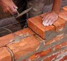 Тухлена зидария - цената на работата и материалите