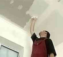 Полагане на таван от гипсокартон със собствени ръце, довършителни шпакловки
