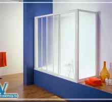 Пластмасова завеса за банята - видове плъзгащи се и конвенционални конструкции