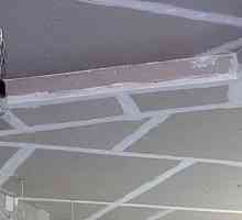 Мазилка на таван от гипсокартон - характеристики на подготовката на повърхността