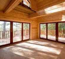 Статии Панорамна остъкляване на дървена къща от ламиниран фурнир Tolyatti