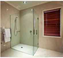Стъклени завеси за снимки и видеоклипове за баня и душ