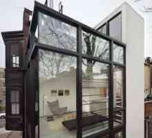 Стъклена къща прозрачна хармония на дизайна