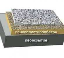 Замазки от монолитен експандиран полистирол бетон
