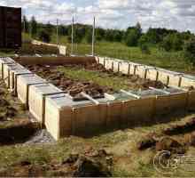 Изграждане на вана от блокове от пяна