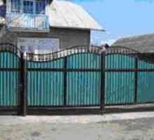 Изграждане на ограда от велпапе само от себе си