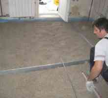 Технологична подова замазка с разширена глина