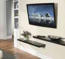 Телевизор в интериора на хола - дизайн и украса на телевизионната зона с снимка