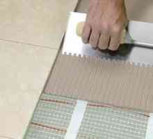 Поставяне на плочките със собствените си ръце на пода и стени стъпка по стъпка инструкции