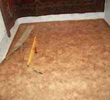Полагане на линолеум върху дървен под, който трябва да се предвиди преди работа