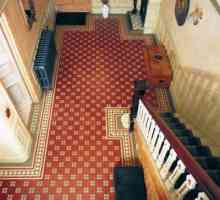 Поставяне на подови плочки на пода в залата със собствени ръце