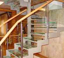Монтиране на стъклените стълби със собствените си ръце Сила, изтънченост и простота на стълбището,…
