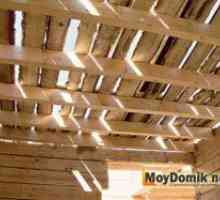 Устройството за припокриване на дървени греди технология на монтаж на пода, таван и мазета се…