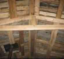 Устройството на тавана в дървената къща