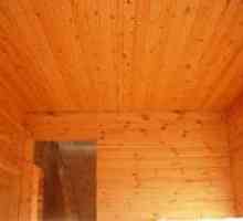 Устройството на таваните в дървената къща
