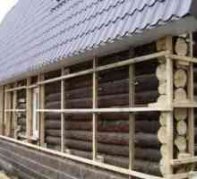 Затопляне на дървена къща отвън с ваши ръце, функции, материали и видео
