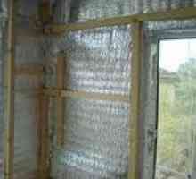 Изолация на тухлени стени от вътрешността на банята като пример