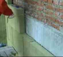 Затоплянето на тухлени стени навън с минерална вата избира нагревател за тухлена къща
