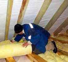 Затопляне на пода на студената таван с минерална вата, как да изолирате пода на тавана