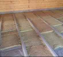 Затопляне на пода в дървената къща, избор на материал, схема и технология на работа