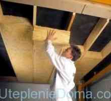 Затопляне на тавана на частния план за затопляне на къща и технология