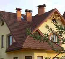 Възли на покрива, устройство на опори до стената