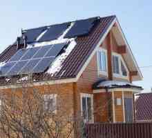 Вакуумни слънчеви колектори за отопление на частна къща