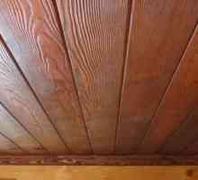 Опции за довършване на тавана в дървена къща видове покрития и характеристики на материала