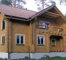 Вътрешно оформление на дървена къща
