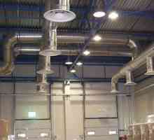 Въздушно отопление на промишлени или промишлени помещения