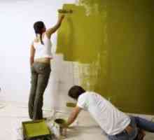 Всичко за боядисване на стени с водна боя
