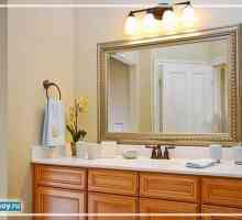 Избор на големи огледала за банята Плюсове, минуси и поставяне