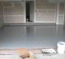 Налейте бетонен под в гаража как да се напълни и боя на пода, как да изберете марка бетон